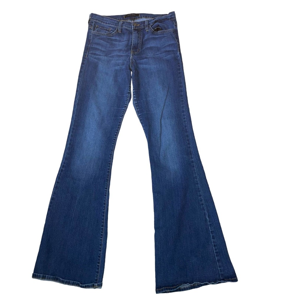 Flying Monkey Jeans mid rise wide/flare leg SZ 30"